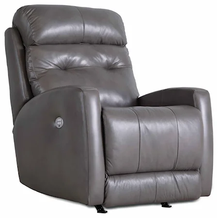 Contemporary Power Plus Layflat Recliner